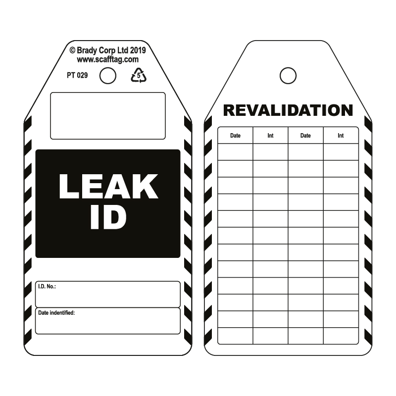 50 x Leak ID Tags