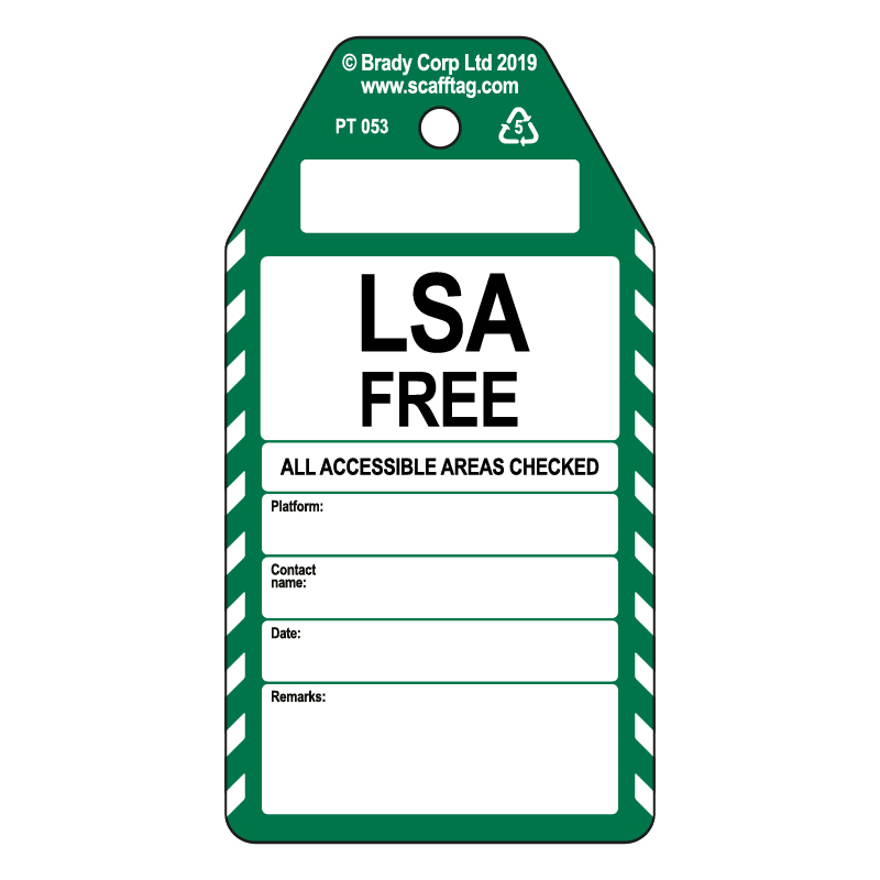 50 x LSA Free Tags