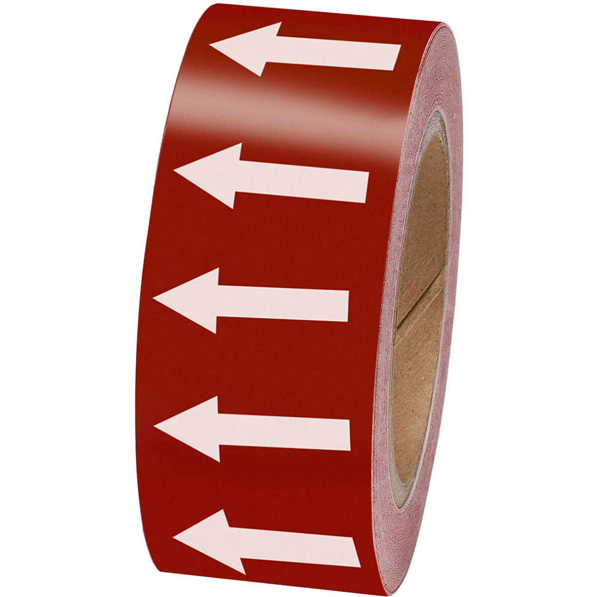 Flow Direction Tape Red With White Arrows £41.30